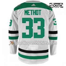 Dallas Stars MARC METHOT 33 Adidas Wit Authentic Shirt - Kinderen